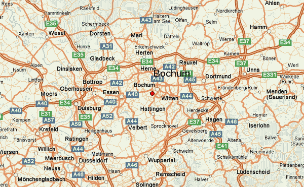 Bochum road map