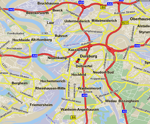 duisburg map