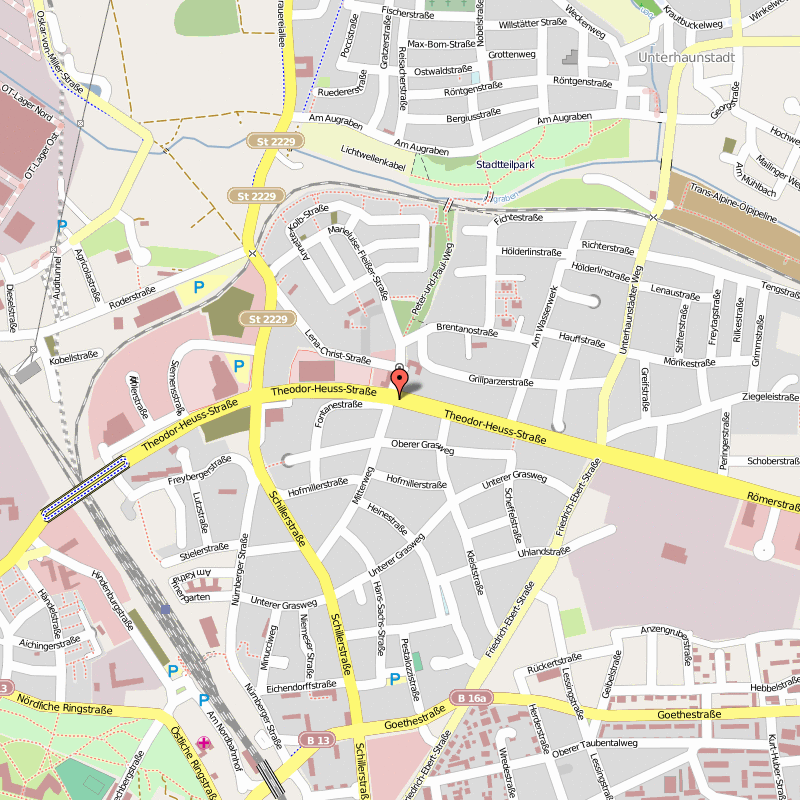 Ingolstadt center map