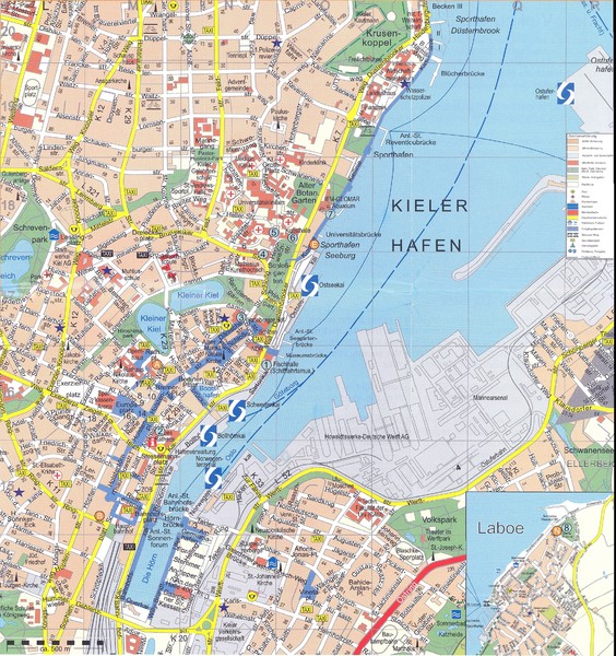 Kiel street map