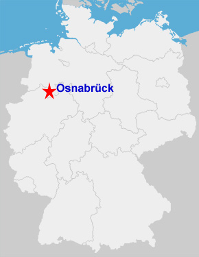 germany osnabrück map