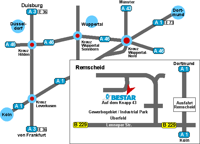 Remscheid metro map