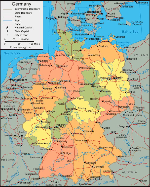 germany Saarbrucken map
