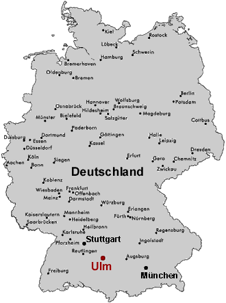 germany ulm map