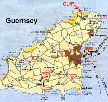 map of guernsey