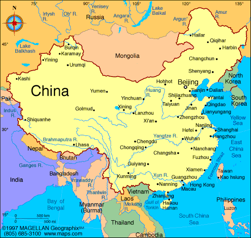 hong kong map china