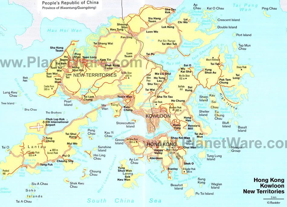 hong kong new territories map