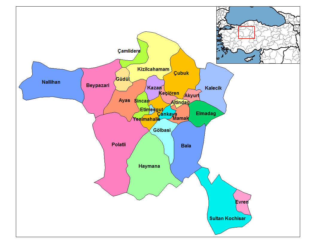 Ankara Map