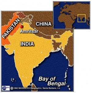 india amritsar map