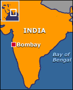 Bombay india map