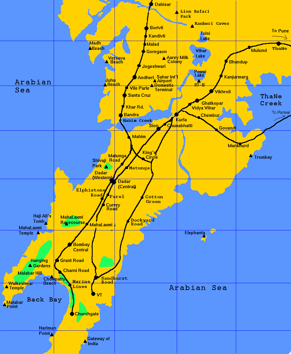 mumbai city map