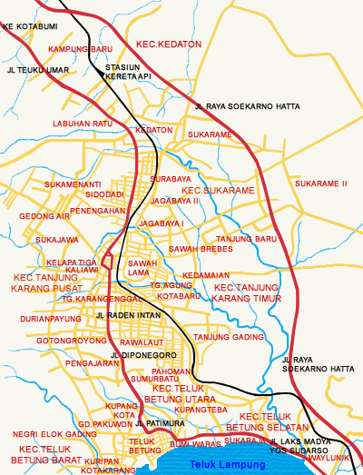 Bandar Lampung map