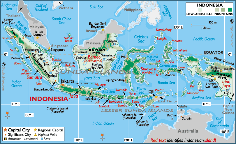 Bandung Map and Bandung Satellite Image