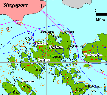 batam travel map