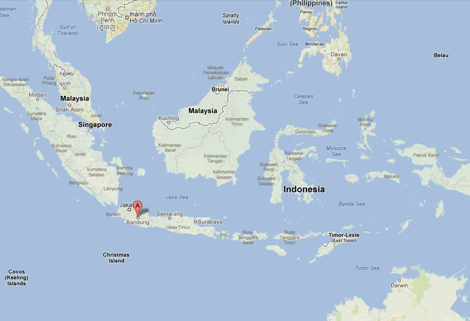 map of Cimahi indonesia