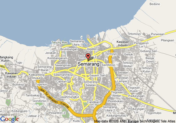 Semarang city map