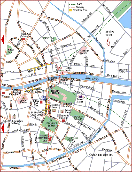 west dublin map
