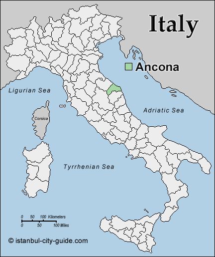 ancona italy map