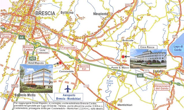 Brescia Map and Brescia Satellite Image