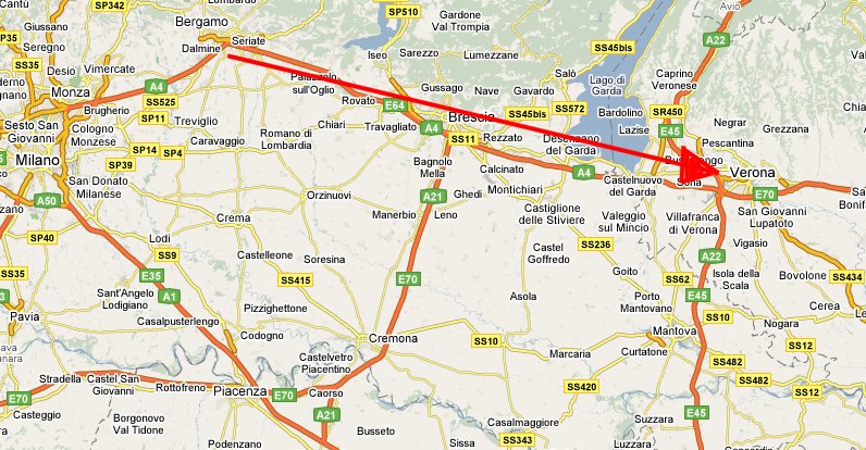 Verona road map