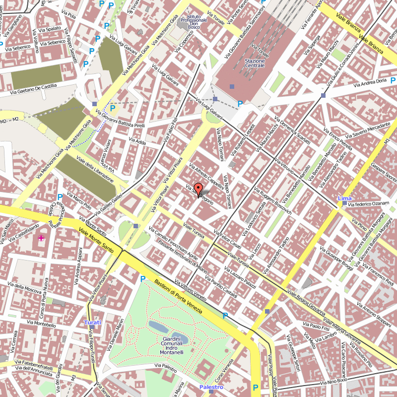 Verona street map
