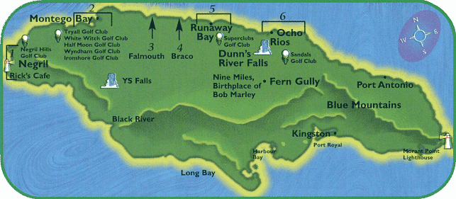 Mountain View Jamaica Map Jamaica Map And Jamaica Satellite Images