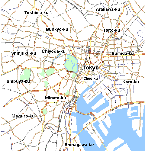 tokyo map metropolis