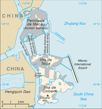 Macao City Map