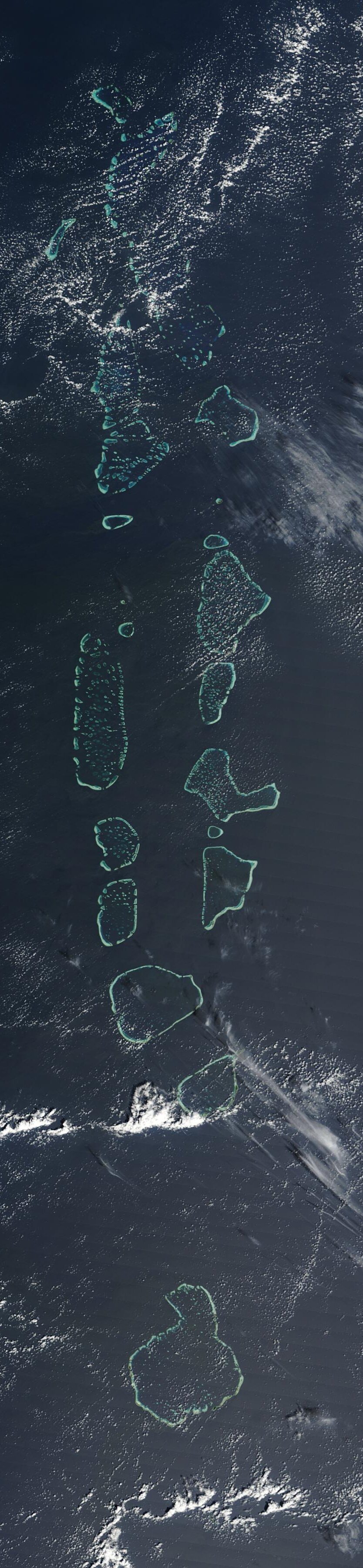 Maldives Satellite Image