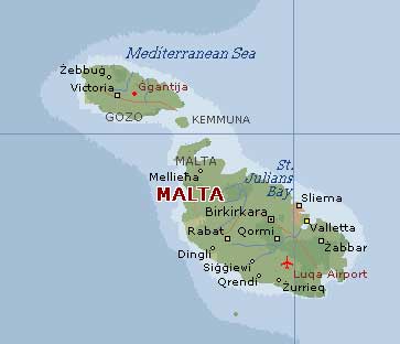 Malta Map And Malta Satellite Images