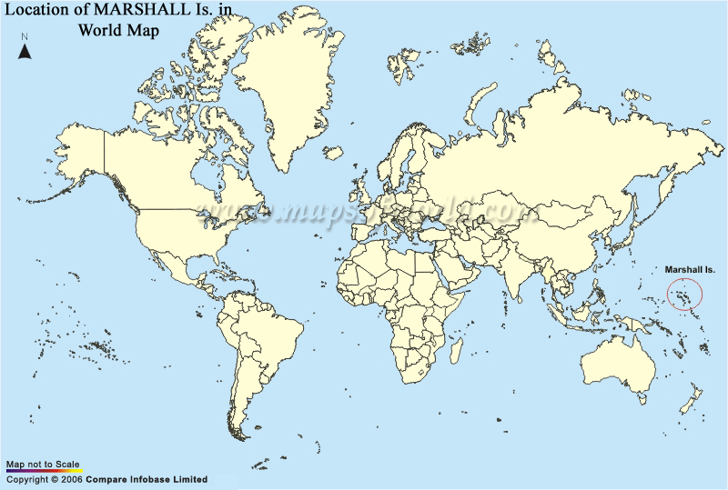 marshall islands map world