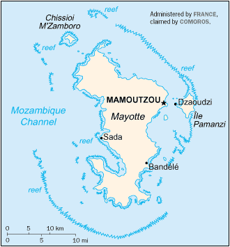 mayotte map