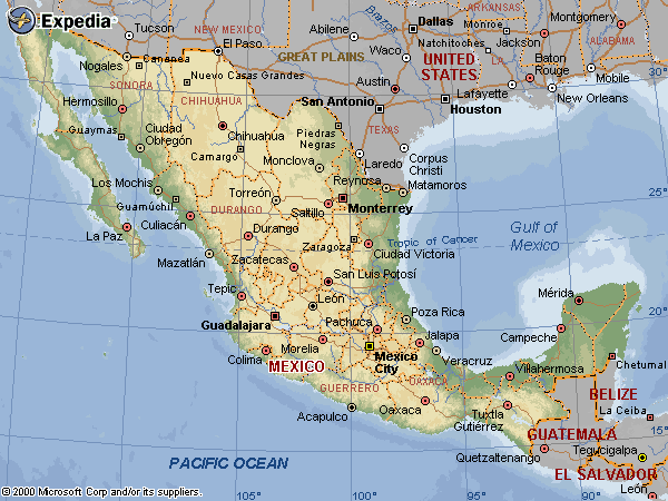 Ciudad Juarez Map - Mexico