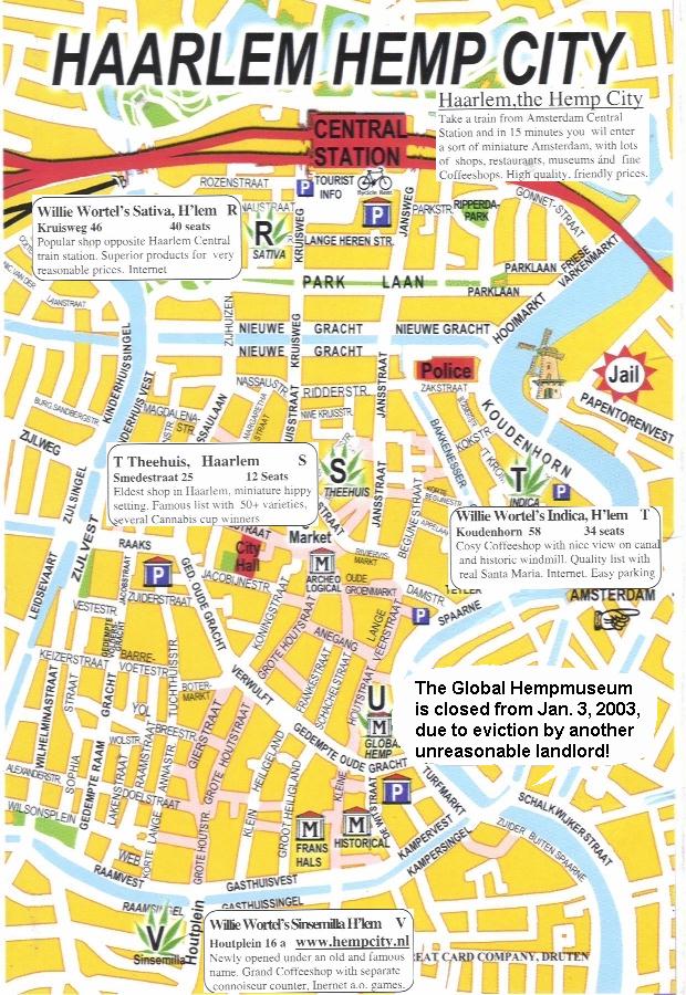 Haarlem center map