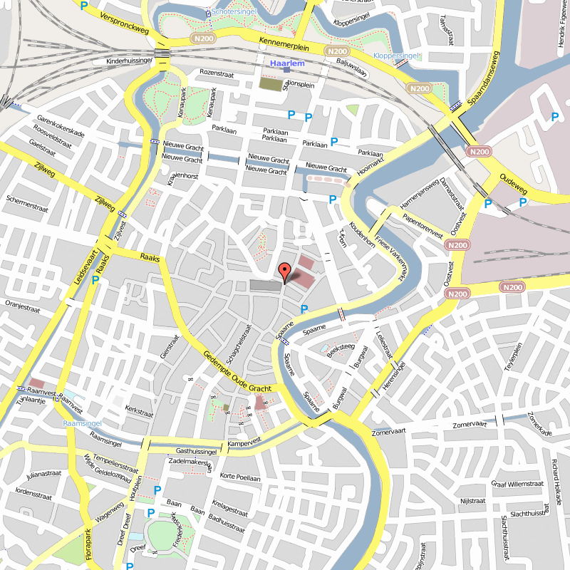 Haarlem street map