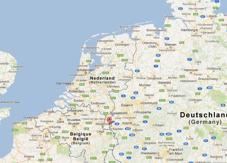 map of Heerlen Netherlands