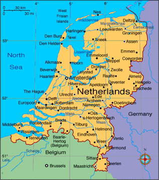 Helmond Netherlands map