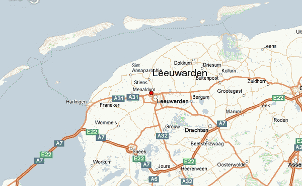 Leeuwarden road map