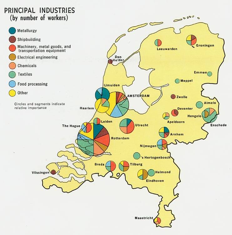 netherlands industry map