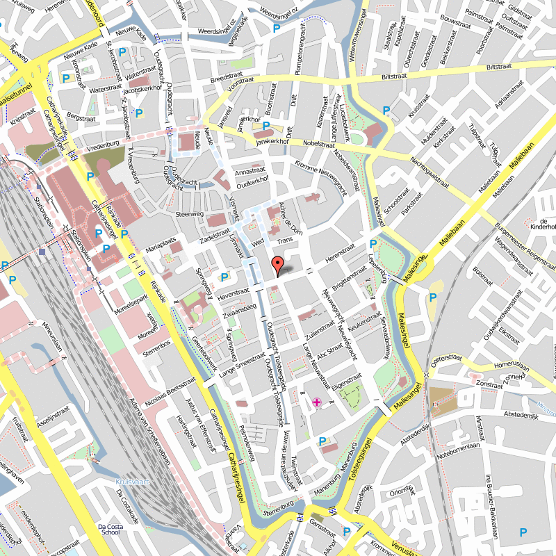 Utrecht city map