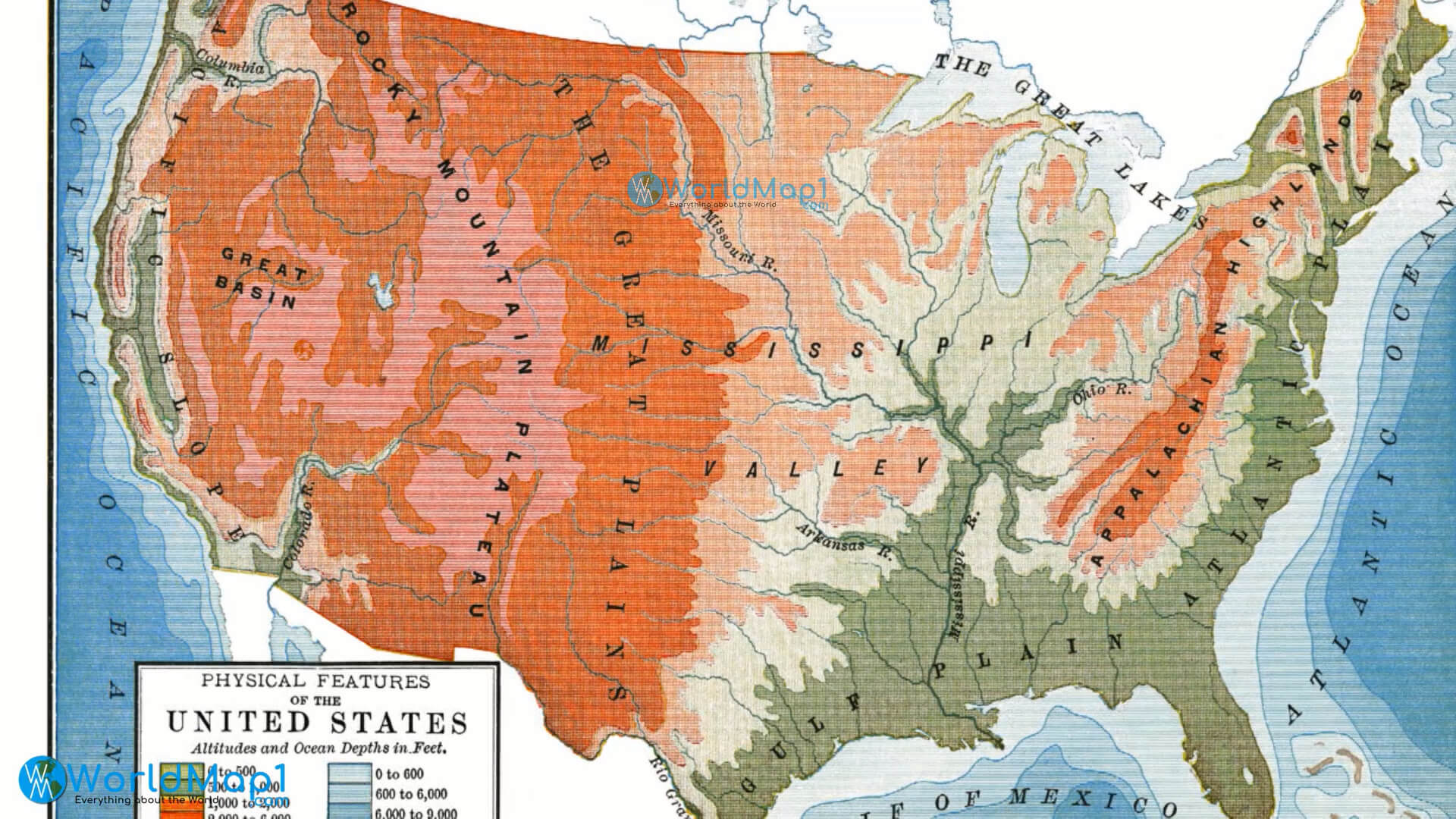 North America Maps and Countries Map 2