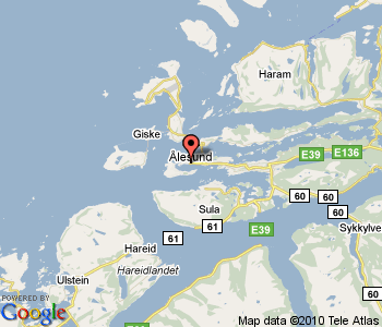 Alesund regions map