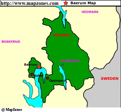 Baerum province map