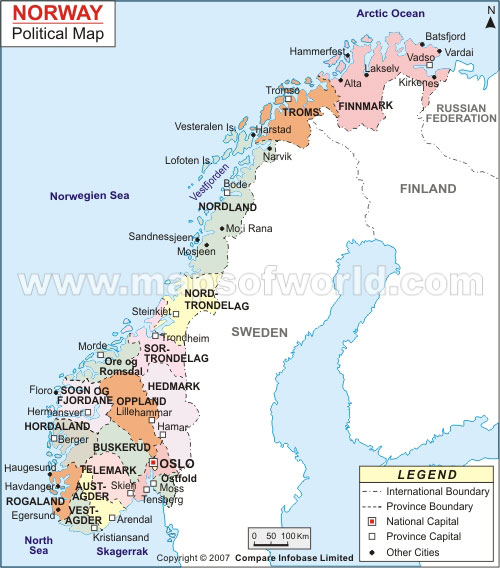 Norway Baerum map