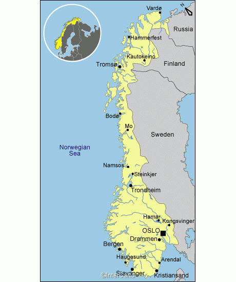 map norway Baerum