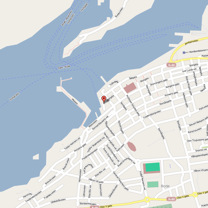 Bodo city map