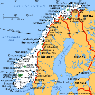 map norway Molde