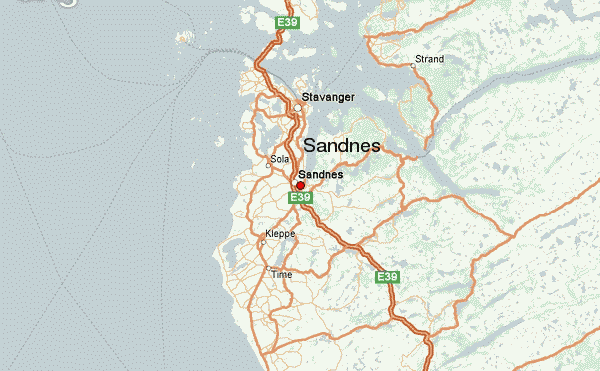 Sandnes road map