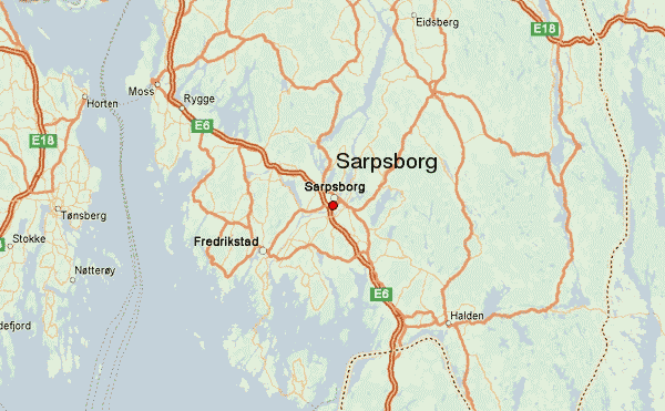 Sarpsborg road map