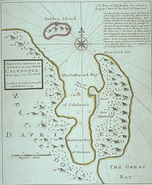 New Caledonia in Darien Panama